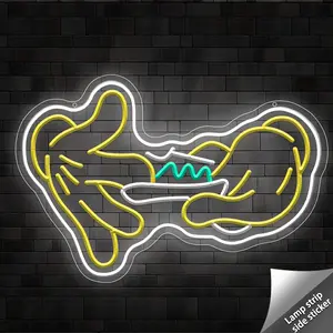 Wall Decor Handheld Neon Light, Leaf LED Neon Sign, Adjustable USB Powered, Atmosphere Lighting, Bedroom Living Room Bar Kitchen Party Wedding Art Wall Decoration, Decorative Neon Light