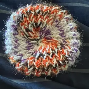 Halloween Themed Knitted Scrubby