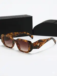 Fashion Retro 90s Y2K Sunglasses Women Men Trendy Rectangle Oval Square UV400 Street Style Eyewear