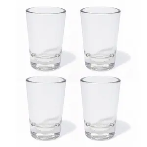 Silipint Crystal Clear glass Silicone Cups (Shots, Rocks, Wine & Pints) Collection Multipack sets – 2 & 4 Pack  – Premium LFGB Food-Grade Silicone Drinkware – Unbreakable , Reusable, BPA-Free, Great holiday gifts for Home and Kitchen
