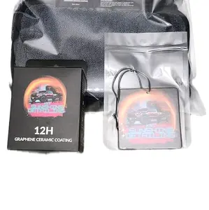 K&T Sunshine 12H Ceramic Graphene Coating Kit – 30ml | Professional Car Paint Protection, Hydrophobic Gloss, UV & Scratch Resistant, DIY Friendly