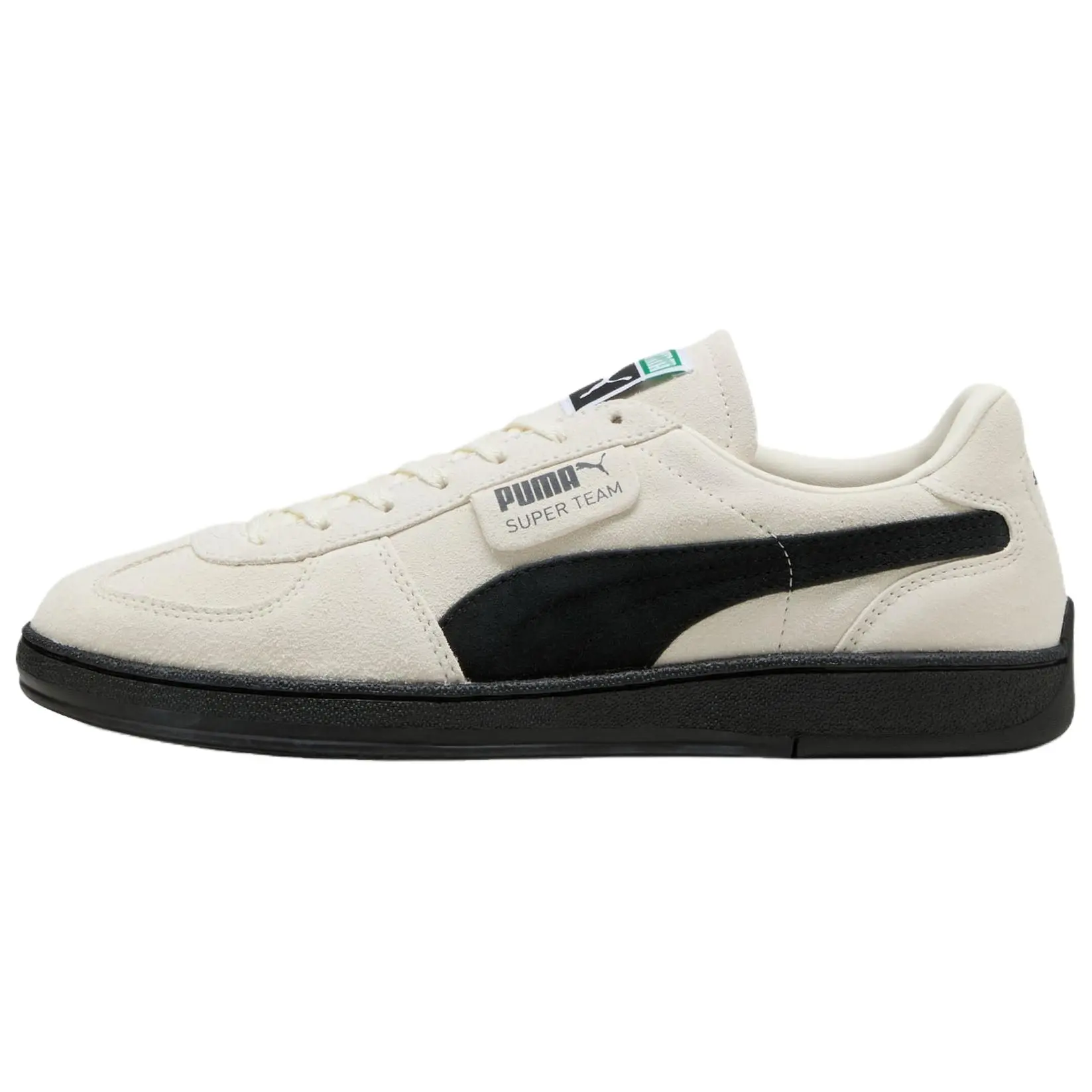 PUMA x Maison Mihara Super Team Low-Top Trainer - Unisex Casual Footwear, Comfortable Durable Versatile White Official Flats