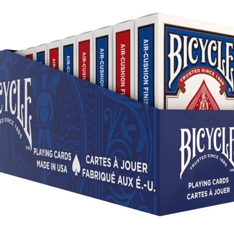 Bicycle Standard Playing Cards - 12 Decks, 6 Red & 6 Blue, Made in USA, Trusted Since 1885