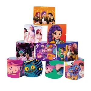 12/24/36/48pcs Kpop Demon Hunters Slap Bracelets arty Favors Snap Bracelets Christmas Party Decorations Children's Gifts