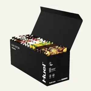 Huel Black Edition Variety Box | 16 Single-Serve High-Protein Meals | Protein Powder | 8-Flavors | Plant-Based, Low Sugar, On-the-Go Nutrition