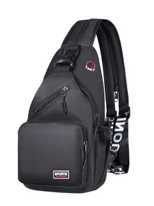 Women's Breast Bag, Casual Crossbody, Cross Body Bags, Waterproof & Large Capacity, Multi-Functional Design, Oxford Fabric Material, Ideal for Daily Use