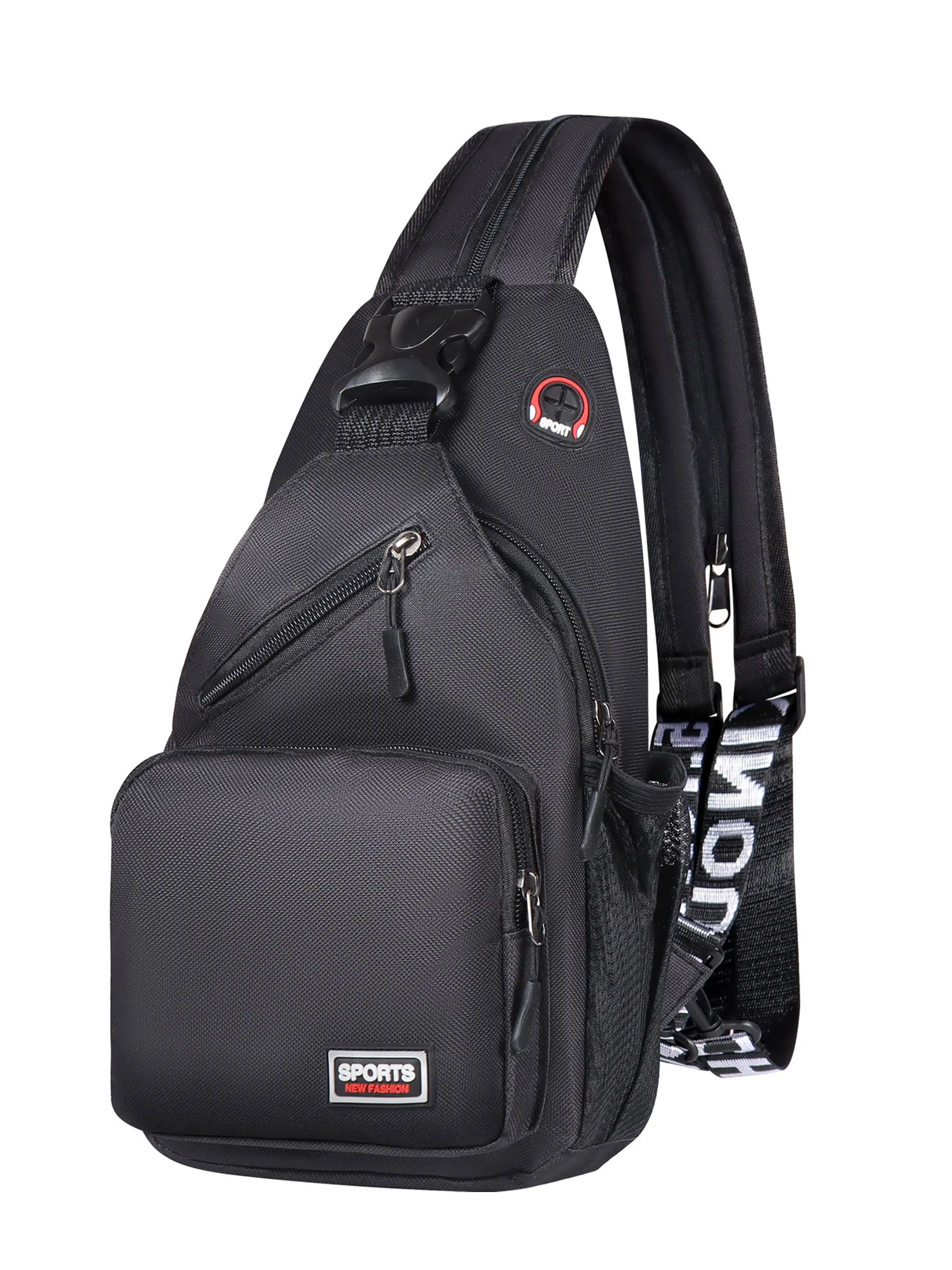 Women's Breast Bag, Casual Crossbody, Cross Body Bags, Waterproof & Large Capacity, Multi-Functional Design, Oxford Fabric Material, Ideal for Daily Use