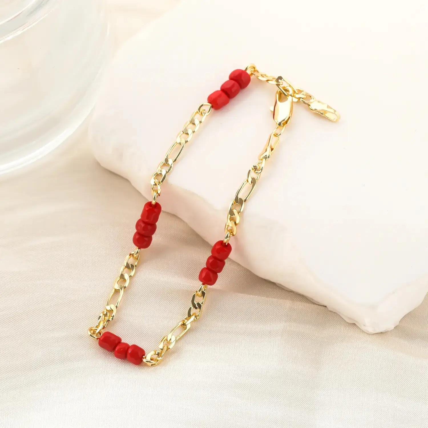 14K Gold Plated Protection Bracelet for Mom & Child, TikTok Viral Family Matching Jewelry, Hypoallergenic Durable Bonding Bracelet for Everyday Wear, Gift for Mom, Mother’s Day & Family Love