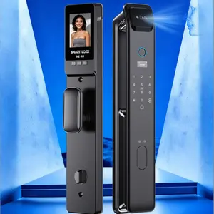 App Fingerprint Smart Door Lock Face Recognition Fingerprint Lock With Camera Biometric Door Smart Digit Lock Digital Lock