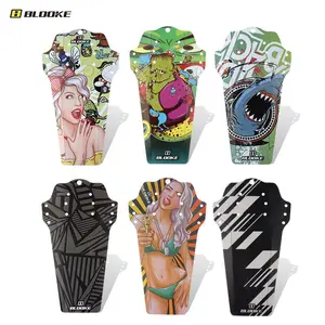 Mountain bike fenders, extended rain fenders, road bike mud removal, common front and rear wheels, bicycle accessories