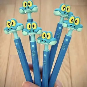 Cartoon Zootopia 2 Anime Periphery Gary Snake Ballpoint Pen Detoxification Pen Creative Fun Desktop Ornament Student Stationery