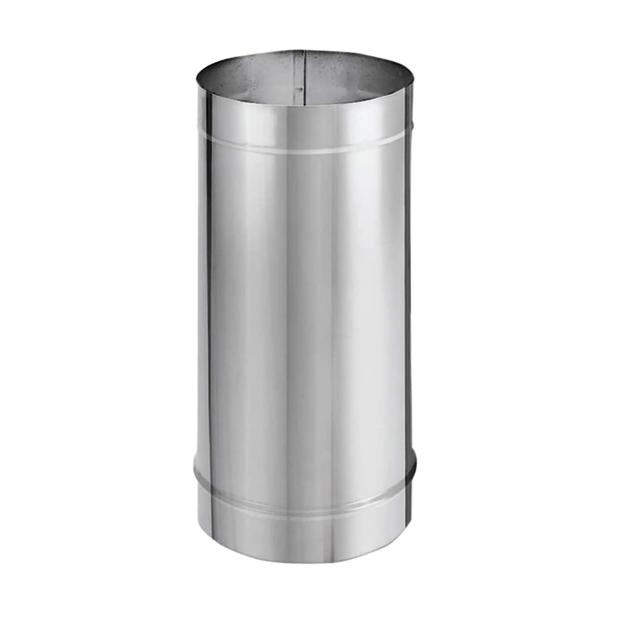 DuraVent DuraBlack 6DBK-48SS 48 x 6 Inch Stainless Steel Single Wall Stove Pipe