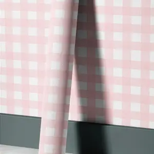 Gingham Pattern Wall Sticker, Self Adhesive Waterproof Wall Decal, Decorative Sticker for Home Bedroom Living Room, Modern Home Decor