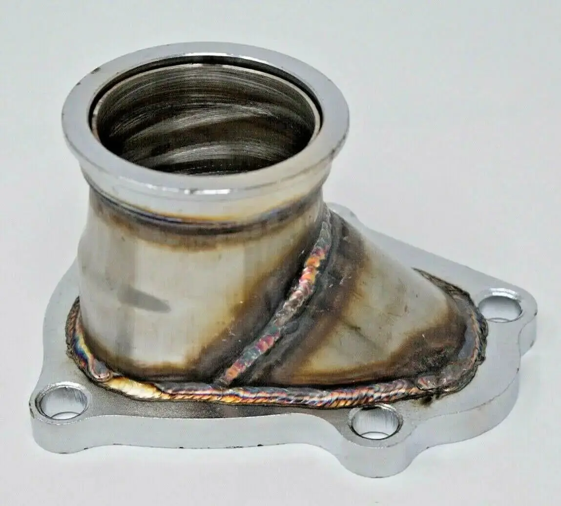 TD04 Turbo Downpipe Flange to 3" V-Band Conversion Adapter For Subaru WRX Saab