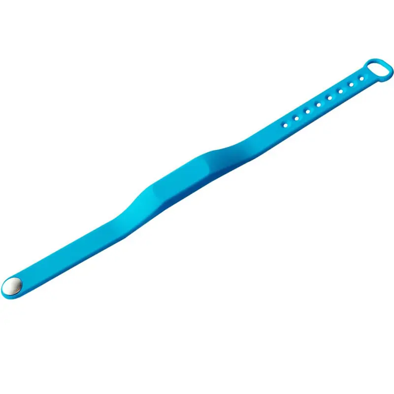 Silicone NFC 213 Type2 NFC Wristband - 168 Bytes Forum Bracelet, 1-5cm Reading Distance, Read/Write Compatible with Android NFC Phone (1pc, Blue)