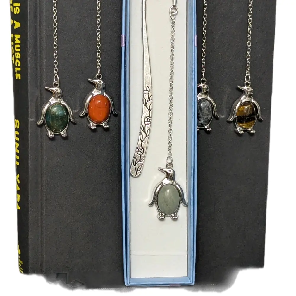 Handmade Penguin Bookmarks