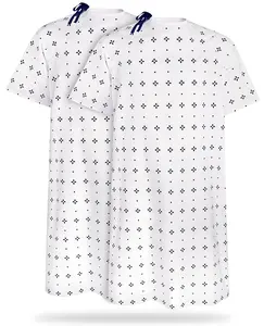 Utopia Care Light Unisex Nursing Hospital Gowns - 2 Pack, Comfortable Fit Up to 2XL, Clinical Workwear Uniforms