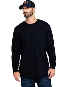 Hawx Men's Fr Pocket Long Sleeve Work T-Shirt Tall - Tll