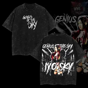 WWELife4U Retro Vintage Iyo Sky Genius Of The Sky T-Shirt 100% Premium Cotton S-5XL American-Made Soft Relaxed Fit Pre-Washed Classic Apparel Clothes