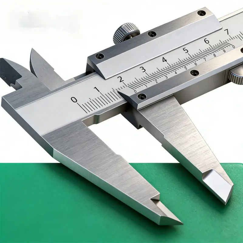High-Precision Stainless Steel Vernier Caliper - 0-150mm Manual Micrometer, Smooth Sliding, Durable and Easy to Use, Measuring Tool, Suitable for Industry, Machinery, Jewelry Making, No Power Required, Precision Engineering and Handicraft