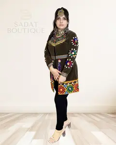 Mahgul Velvet Chapan