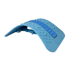 Lumbar traction massager soothing device new stepless gear adjustment magnetic therapy home back stretching cushion yoga Adjustable Body Care