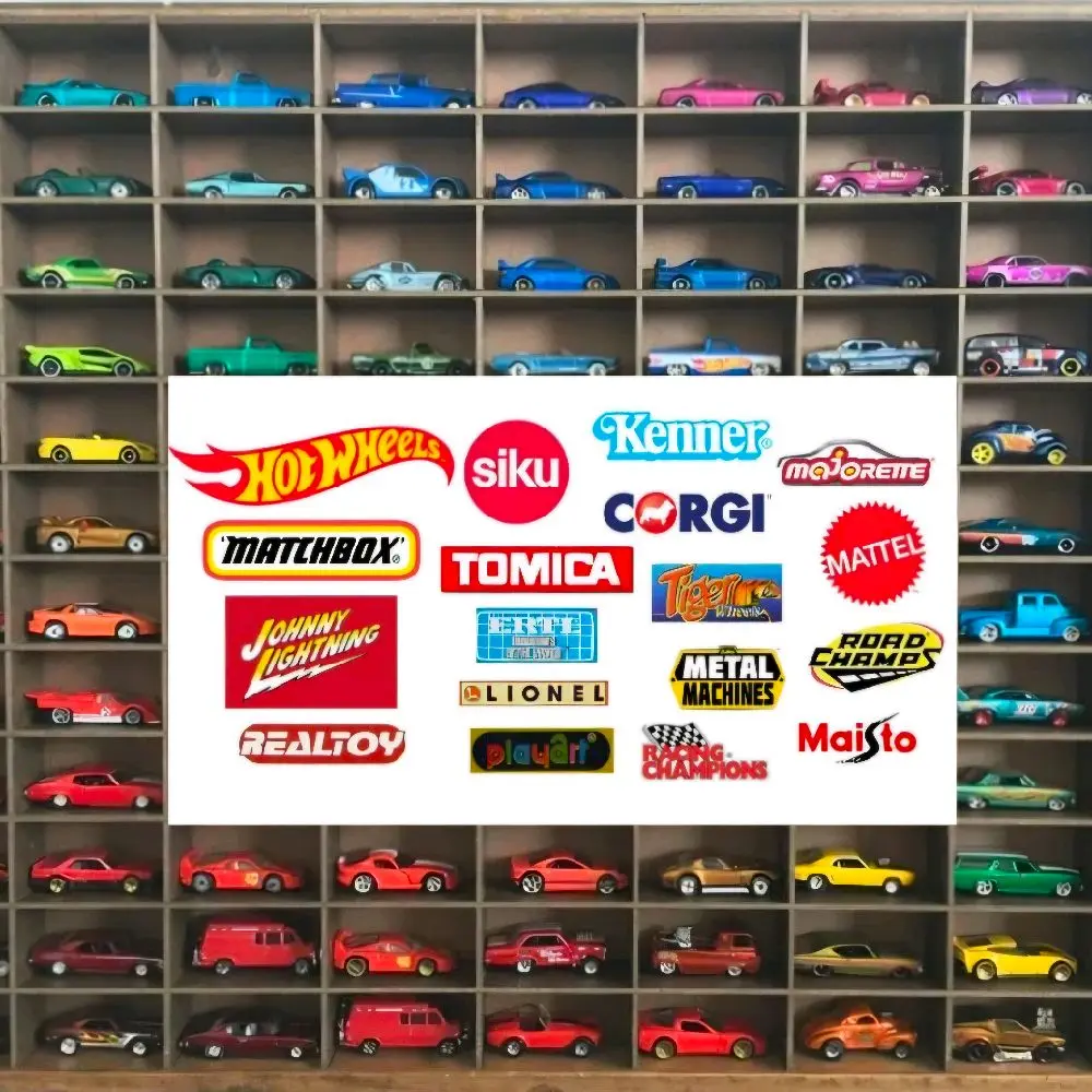 Hot Wheels New Diecast Model Cars, Collectible Entertainment Decor for Hobbyists