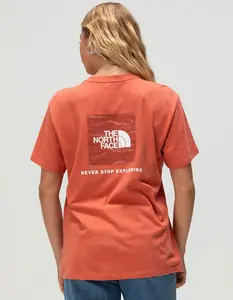 THE NORTH FACE Women's Evolution Crewneck Cotton Top, Casual Womenswear T-Shirt