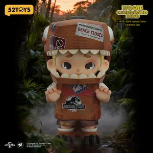 【52TOYS】 Nook 300% Cardboard Dinosaur Collectible Figure - Jurassic World Collaboration Limited Edition Gift Set