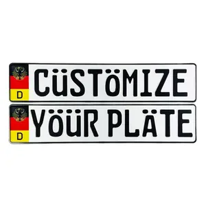 German Coat of Arms Custom License Plate