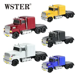 WSTER WS-570 American Truck-Style Bluetooth Speaker TWS Combo with Stereo FM Radio LED Party Lights for Car Enthusiasts Wireless Streaming HDSound True Wireless Stereo Capability TikTokShopBlackFriday - Audio