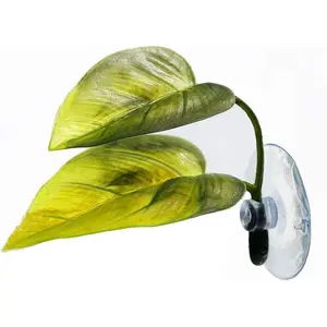 3 Pack Betta Fish Hammock  Leaf Pad Fish Spawning Grounds Breeding Resting Bed