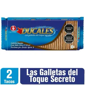 Ducales 204g Package - Buttery Crackers