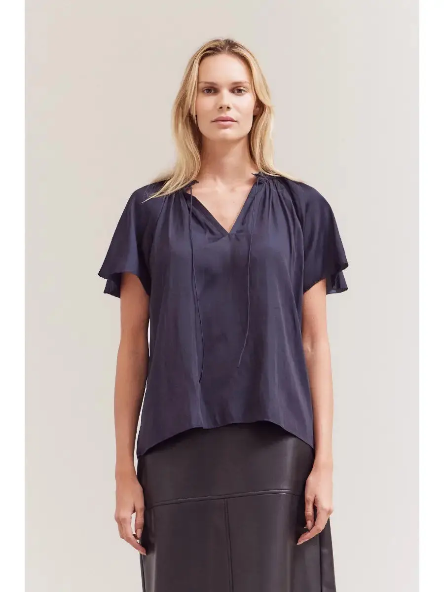 Blake Ruffle Sleeve Blouse