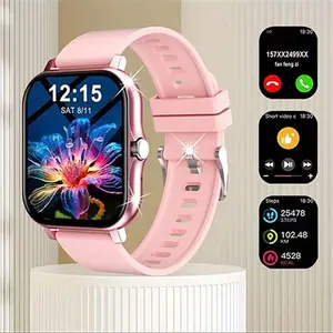 Exercise Smartwatch Wireless Calling/multisport Modes, 1.83 Inch Screen, BT-compatible Connectivity, Compatible with Android & iOS, Women's Gift Wearable