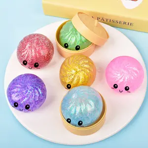 Realistic Steamed Bun Blind Box – A stress-relieving, entertaining toy designed for children (featuring a slow-rising "maltose-like" texture)