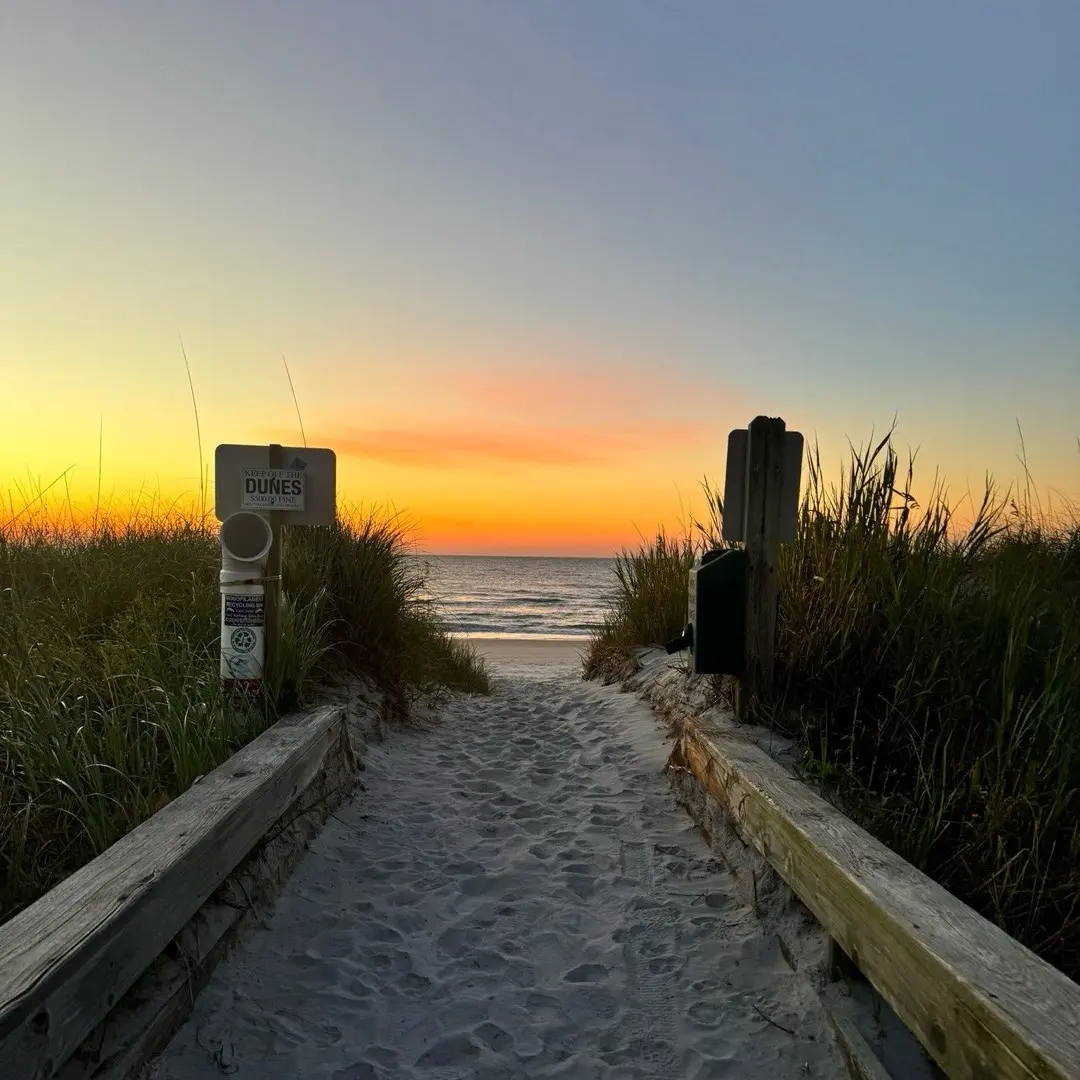 Sweet sunrise.