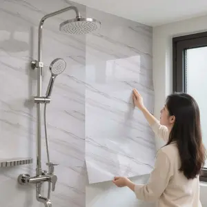 One roll [23.62 * 393.70 in -RSB- marbled cabinet sticker for kitchen and wardrobe-eDIY DIY furniture remodel sticker for countertops and cabinets, ideal for the holidays