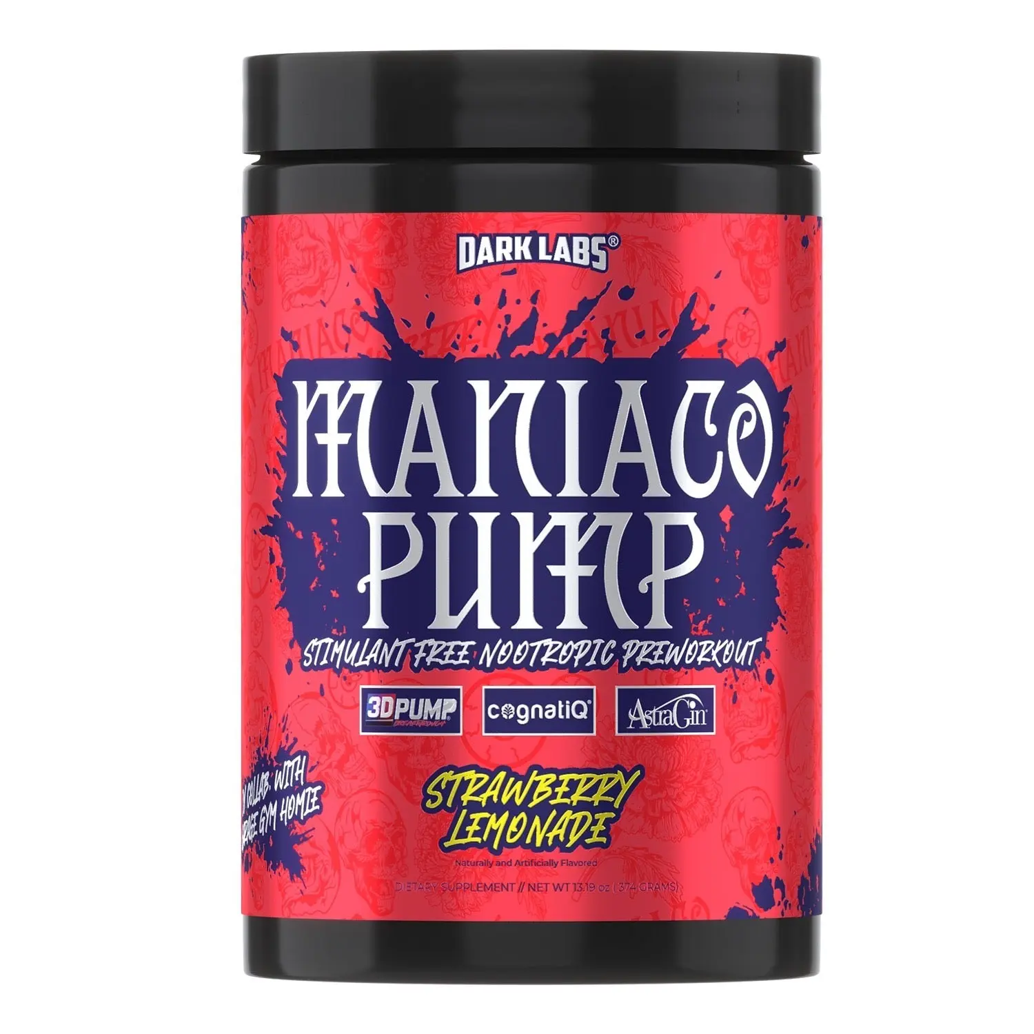 Dark Labs Maniaco Pump Pre-Workout Supplement