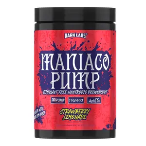Dark Labs Maniaco Pump Pre-Workout Supplement Dark Labs Maniaco Pump Pre-Workout Supplement