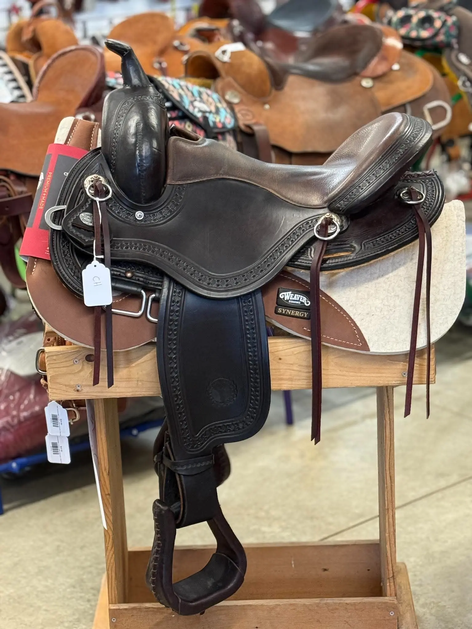 Gently Used 16" Circle Y Trail Saddle