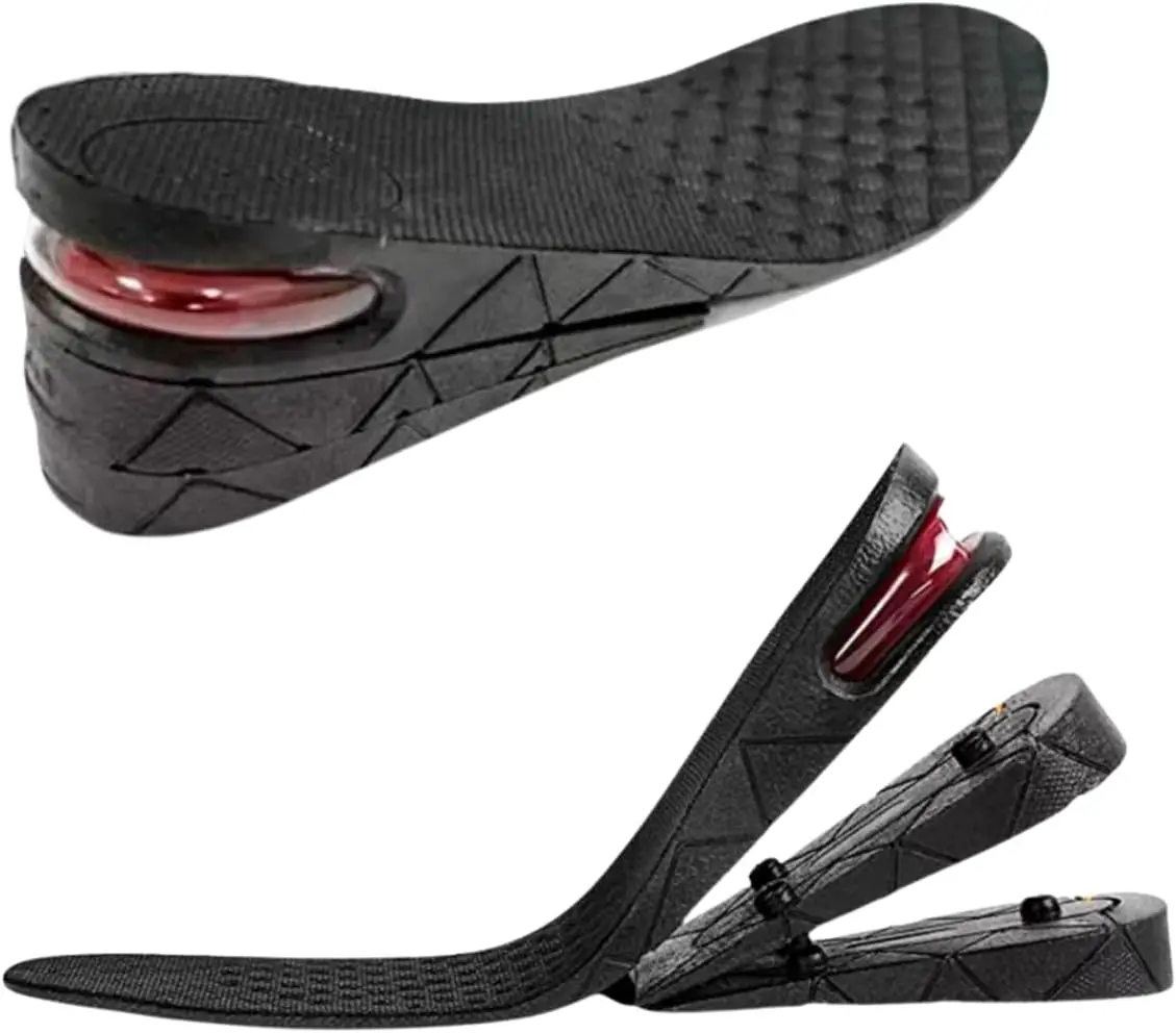Orthopedic Insole, Ultra Comfort Insole, Cloud Insole Breathable Height Boost Insoles, 3 Layer Air Cushion Invisible Height Increase Shoe Inserts, Upgraded Comfort Lift Pads for Men Women, Daily Footwear & Tactical Boots