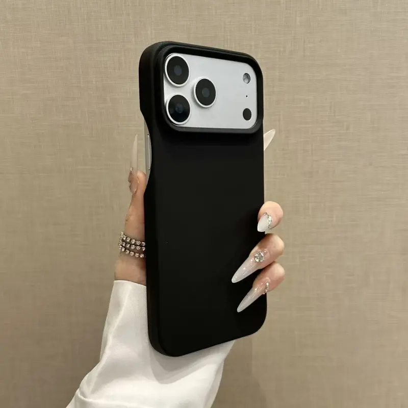 Stylish Simple Half-Cover Phone Case with Shockproof Design and Protection, TPU Smartphone Casing, Cellphone Casing, Compatible with iPhone 17 / 17 Air / 17 Pro / 17 Pro Max, Protective Case