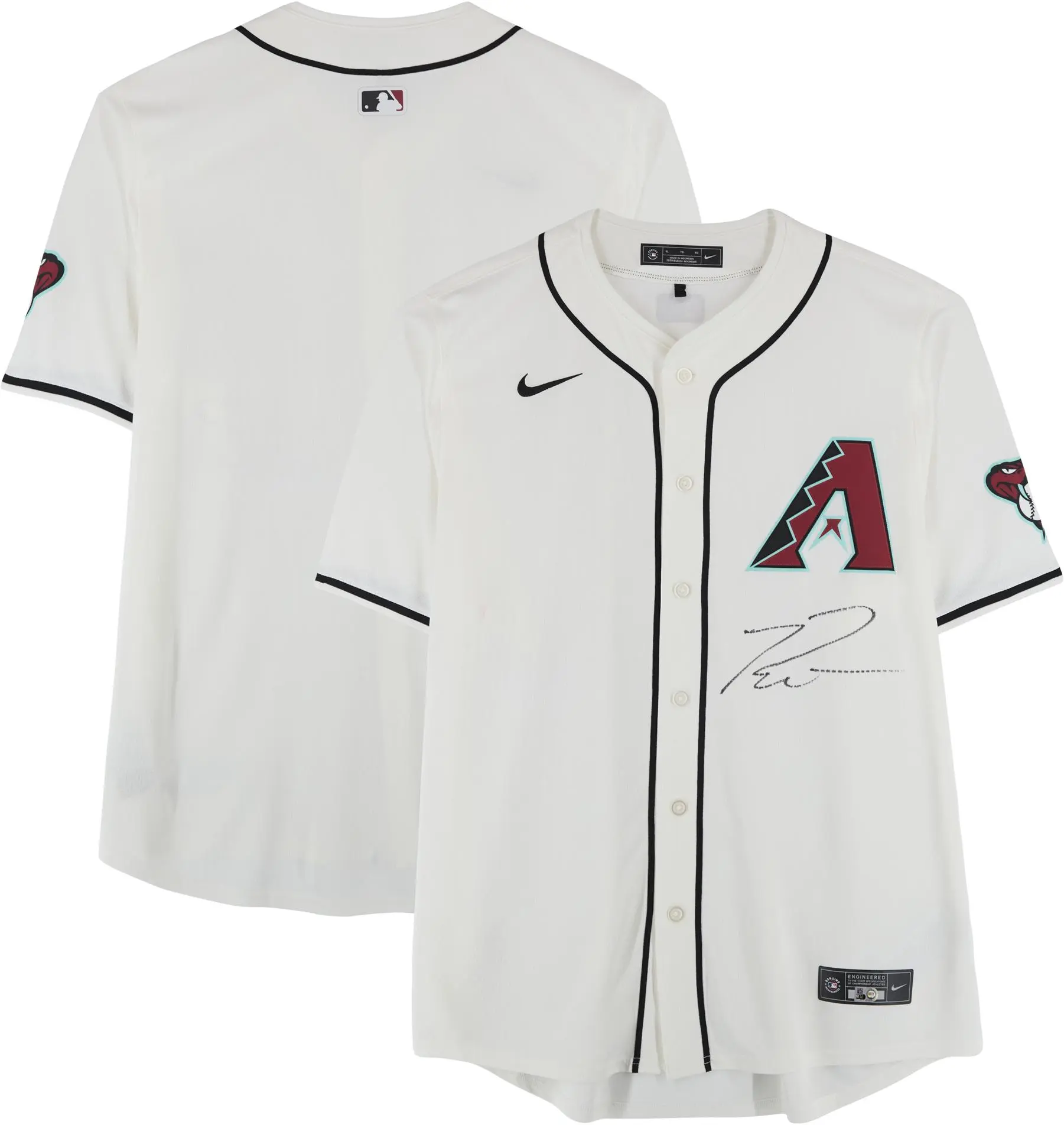 Ryan Waldschmidt Arizona Diamondbacks Autographed White Nike Replica Jersey - Fanatics Authentic Certified
