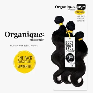 Milky Way  Dark Brown  Weave Organique Body Wave 3Pcs color 2 dark brown