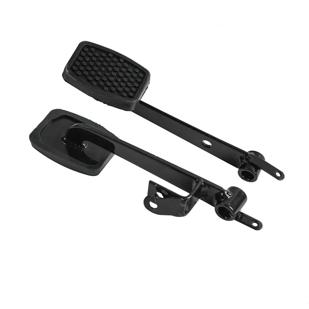 Go Kart Clutch Throttle and Brake Pedal Kit Accelerator Brake Foot Pedal ATV UTV Karting Golf Cart Buggy Quad Lawn Mower Drift Trike Tricycle 4 Wheeler Mini Bike Mobility Scooters Offroad Motorcycle