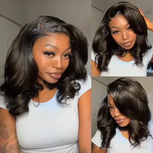 Mscoco Salon Style Yaki Layered Wave / Straight 180% 6x5 Glueless Lace Pre-Layer Pre-Cut Pre-Plucked Pre-Bleached Knots Super Natural And Comfortable