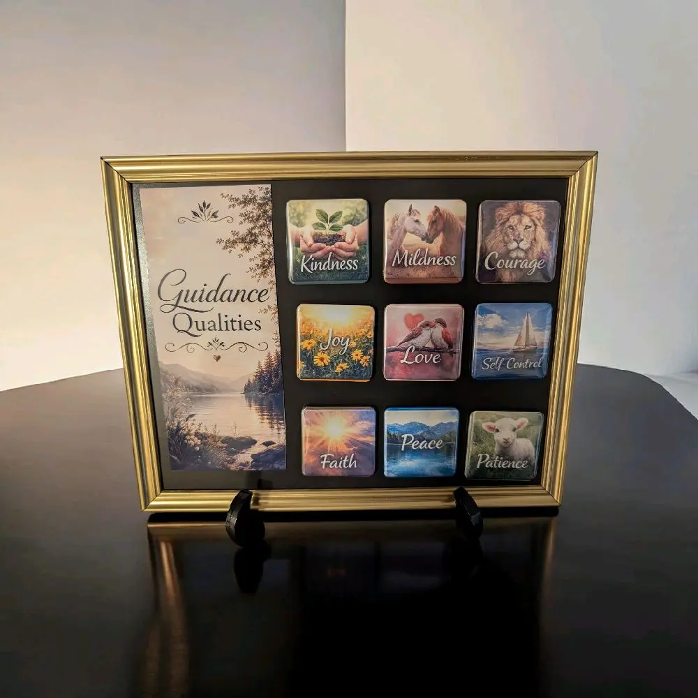 Magnet Gallery Wall Art Collection - Versatile Magnetic Display Set for Home, Office Decor