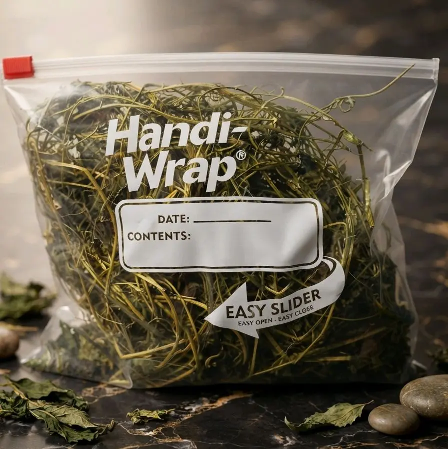 fey asorosi seche-dried serasee leaves.