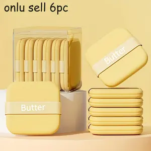 Wet & Dry Dual-Use Cushion Puff, Soft Makeup Sponge, Powder Puff for Foundation, Concealer, and Setting Powder
